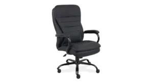 New COE Big & Tall Executive ergonomic task chair through Office Furniture Connection – 400 lb capacity high-back with plush bonded leather, height/width-adjustable arms, and 2:1 synchro-tilt for commanding executive presence.