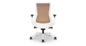 New VIA GENIE high-performance task chair available at Office Furniture Connection – innovative thoracic-support back, 5-lock synchro-tilt, 4D arms, seat slider, and copper-infused mesh or leather options.