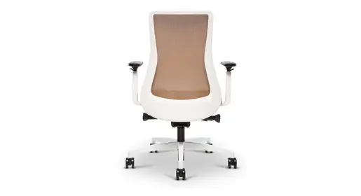 New VIA GENIE high-performance task chair available at Office Furniture Connection – innovative thoracic-support back, 5-lock synchro-tilt, 4D arms, seat slider, and copper-infused mesh or leather options.