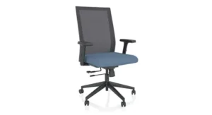 New Wyatt G6 lightweight, ergonomic task chair at Office Furniture Connection – breathable mesh back, height-adjustable arms, seat depth slider, tilt tension control, and supportive molded fabric seat.