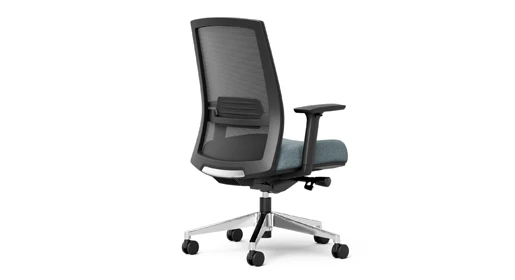 New Ogfo Kolby contemporary task chair from Office Furniture Connection – adaptive flex back with free-float or locked tilt, seat depth slider, height/width-adjustable arms, and clean fabric upholstery.