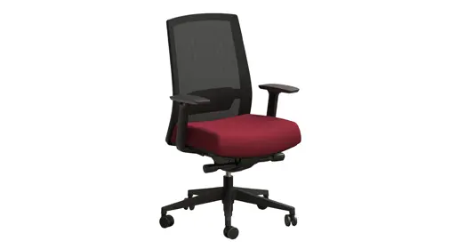 New OCI Trendi 2.0 modern task chair sold by Office Furniture Connection – all-mesh or hybrid construction with advanced synchro-tilt, 5-position arms, sliding seat, and adjustable lumbar support.