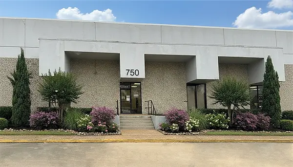 Front entrance of remanufacturer, Office Furnture Connection