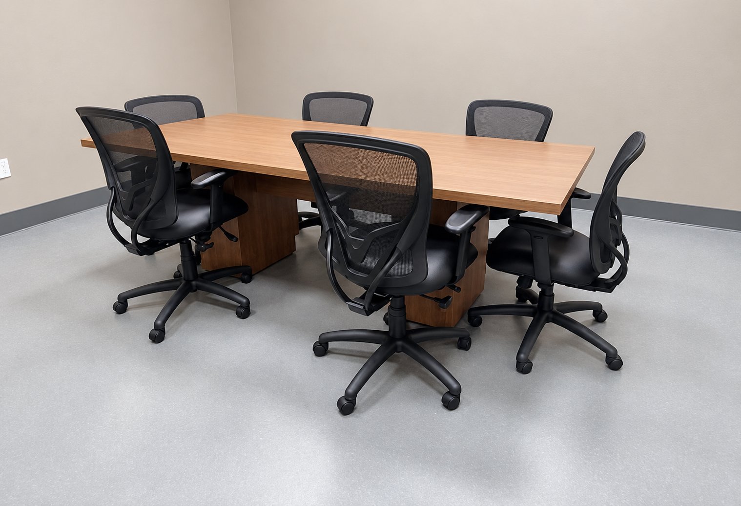 Port Houston conference room furnished by Office Furniture Connection
